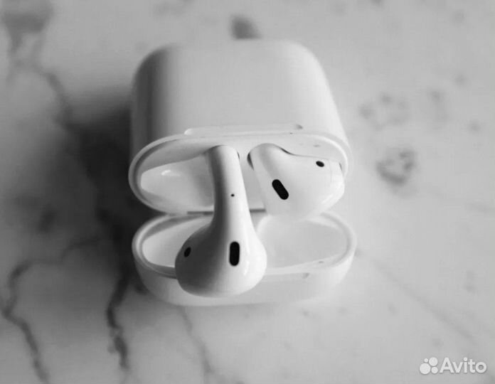 Airpods 2 новые, в упаковке, с анимацией