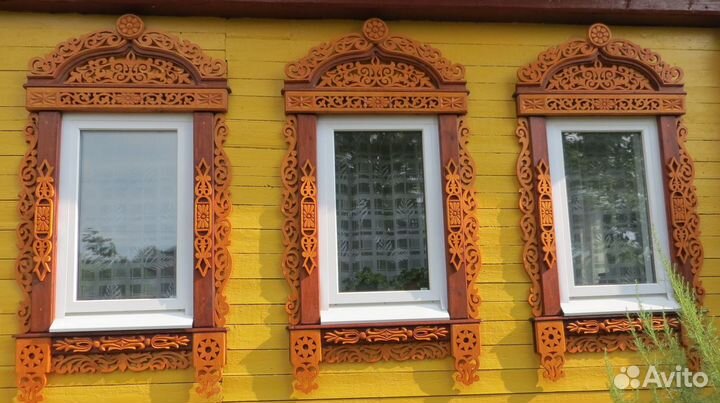 Резные объёмные наличники