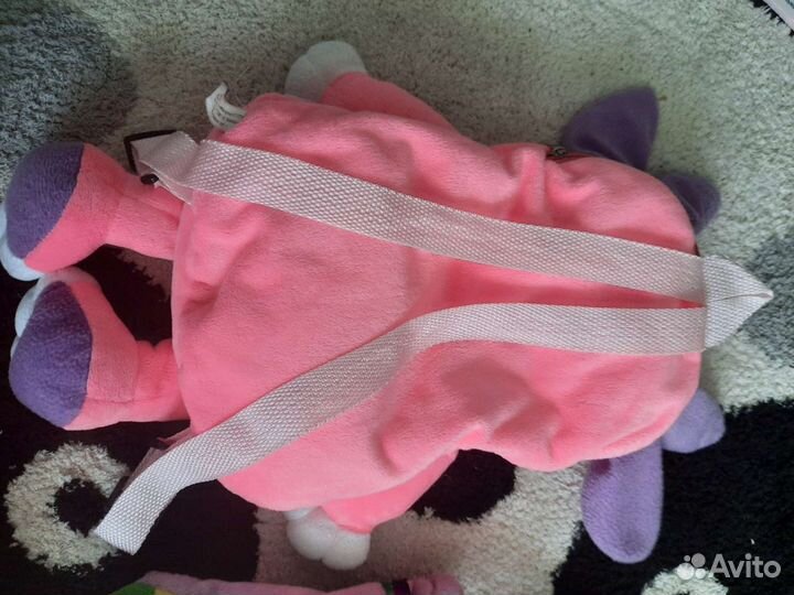 Лунтик рюкзак- игрушка