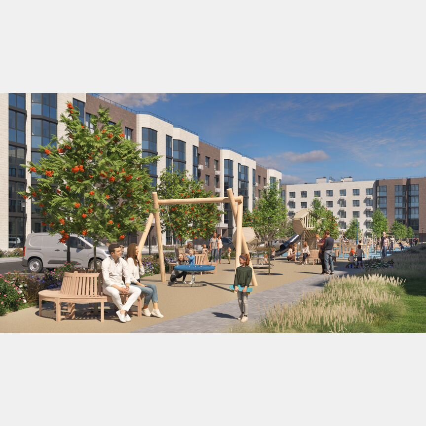 1-к. квартира, 46,7 м², 4/5 эт.