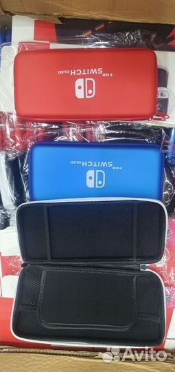 Чехол для Nintendo Switch (новые) Стекло/пленка