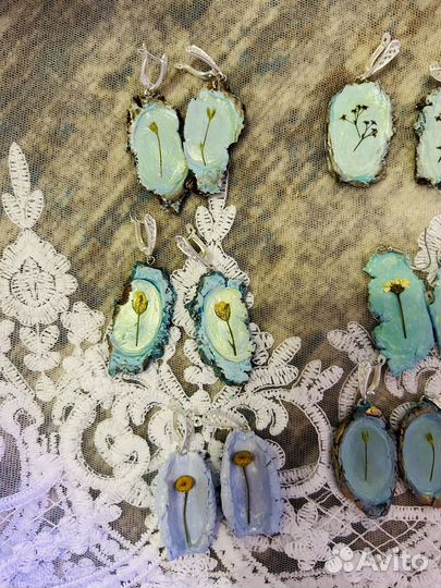 Серьги аутентичные