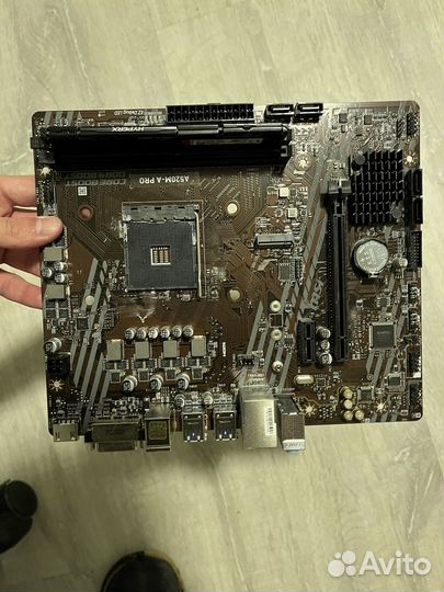 Материнская плата msi a520m a pro
