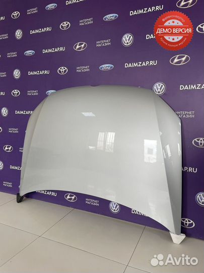 Капот Volkswagen Polo Серебристый (10-15)
