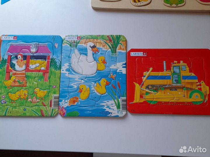 Пазлы деревянные