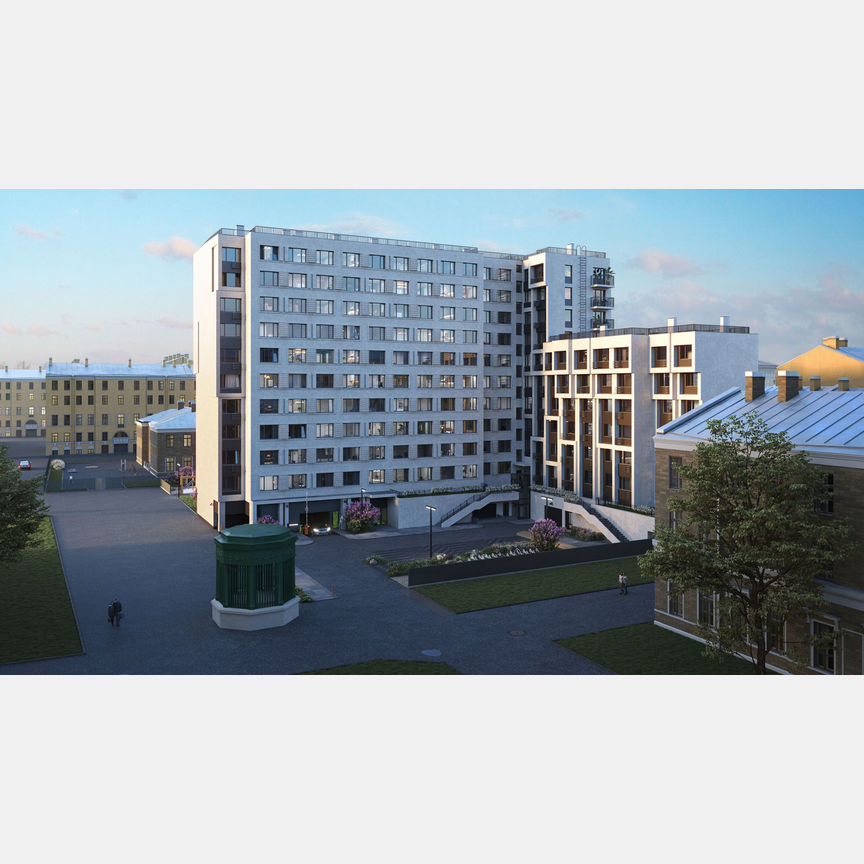 Квартира-студия, 21,4 м², 7/11 эт.