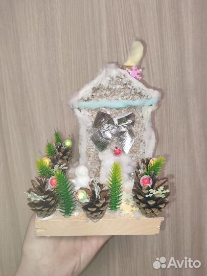 Новогодние поделки в садик или школу