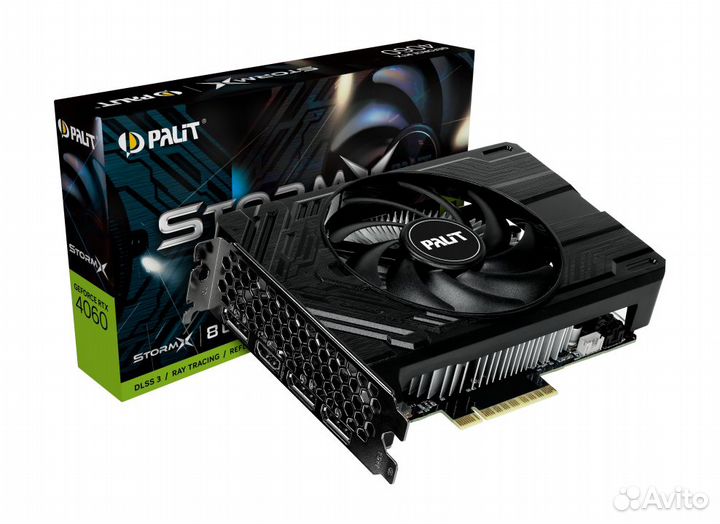 Видеокарта Palit RTX 4060 stormx 8GB