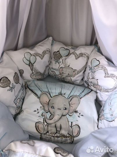 Бортики в кроватку