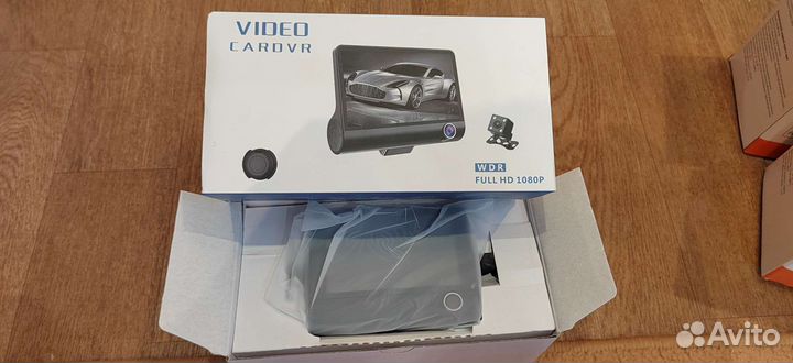 Видеорегистратор 3 камерами 3 в 1