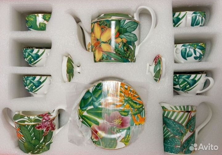 Hermes сервиз из серии тропических лесов