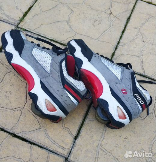 Кроссовки на роликах heelys pro