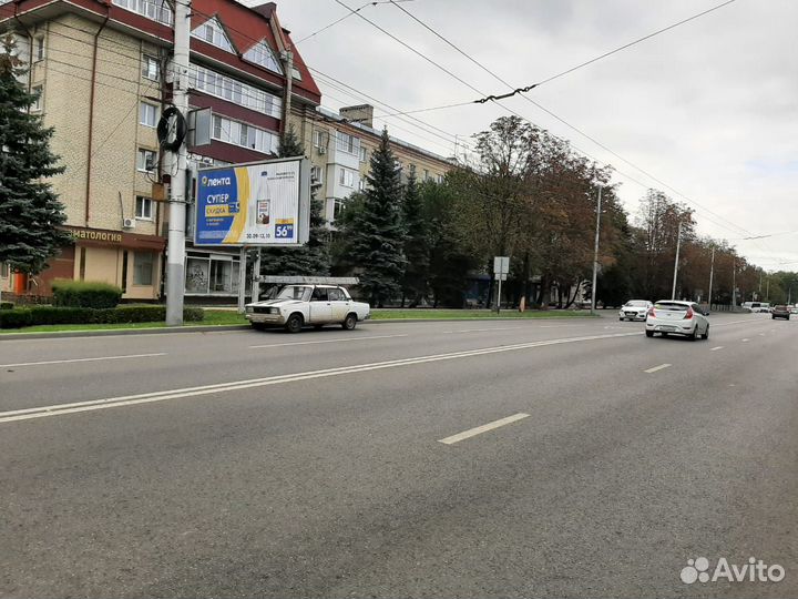 Реклама на щитах