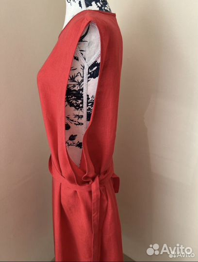 Льняное платье Olga Skazkina