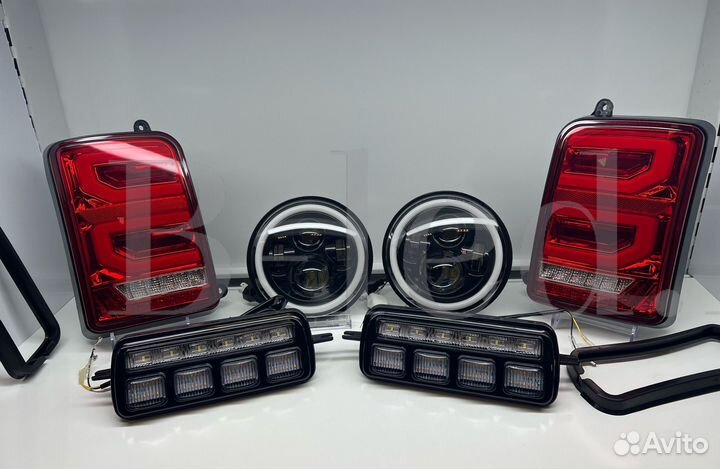 Комплект оптики на ниву нива 2121 2131