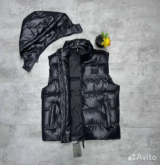 Дутые жилетки Nike Black
