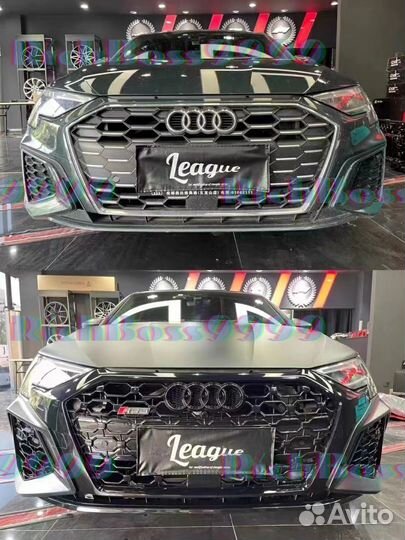 Бампер Audi A3 в стиль RS3 21-22гг