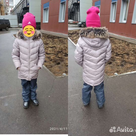 Куртка для девочки р. 128
