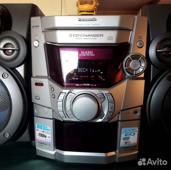 Музыкальный центр panasonic sa-ak310
