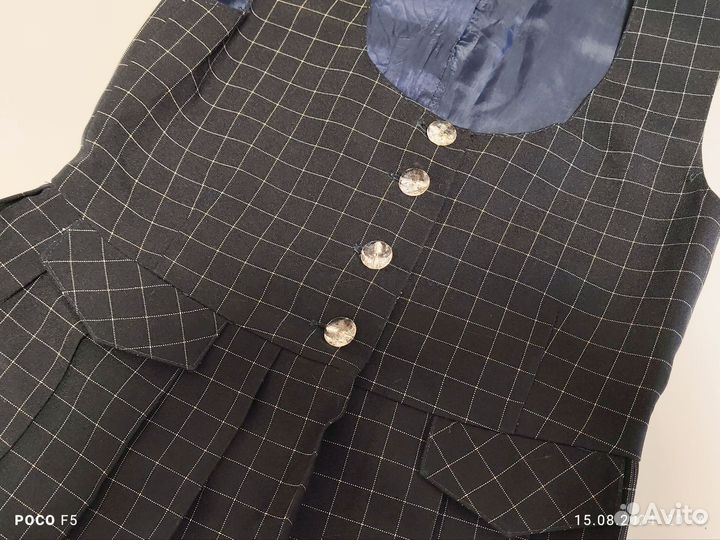 Школьная форма для девочки сарафан 134