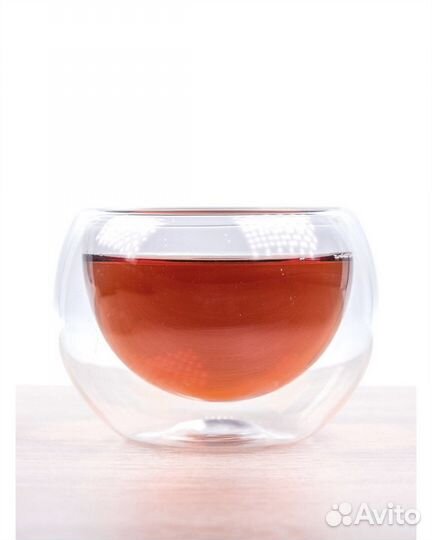 Пиала чашка двойное стекло