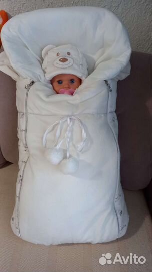 Конверт на выписку зимний