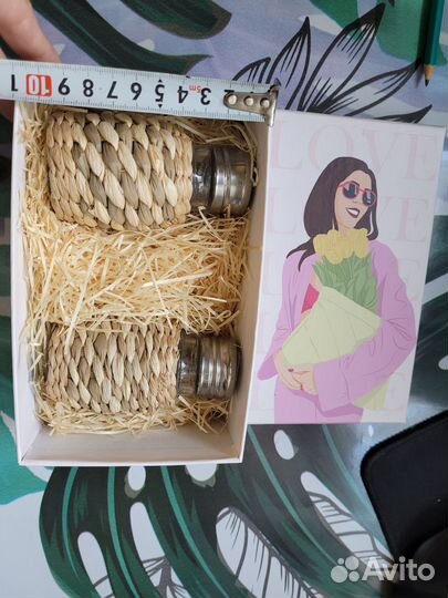 Набор для специй соль перец подарок