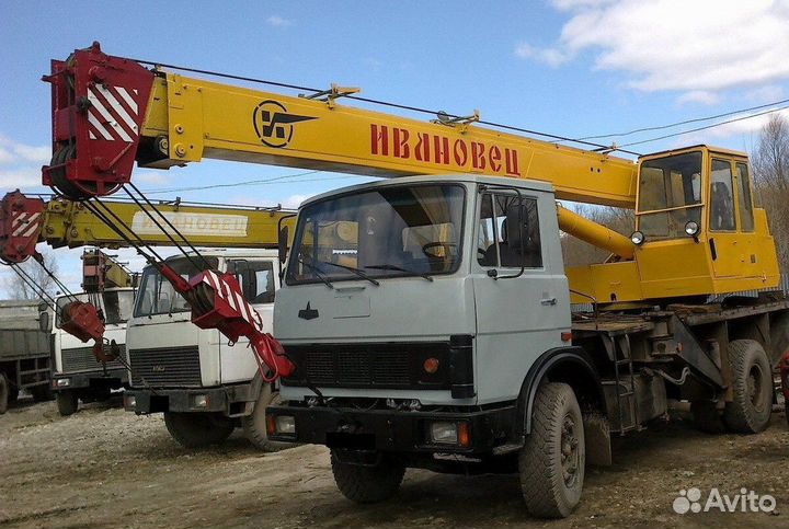 Аренда и услуги автокрана, 14 т, 14 м, с гуськом 6 м