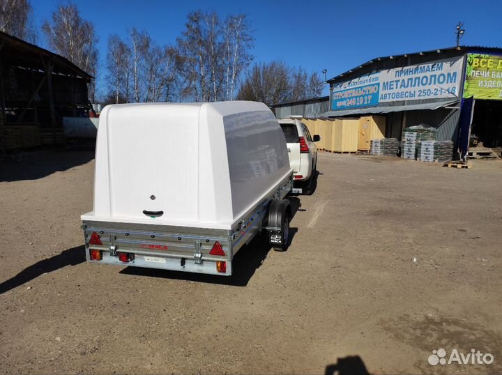 Прицеп с крышкой 817717.022 Н1500мм. Фаркопы