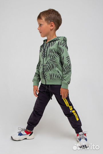 Куртка для мальчика Crockid К 301620 зеленый (98)