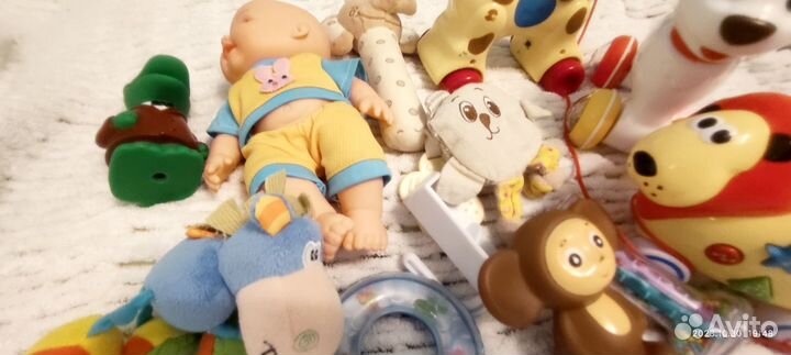 Детские развивающие игрушки, мякиши