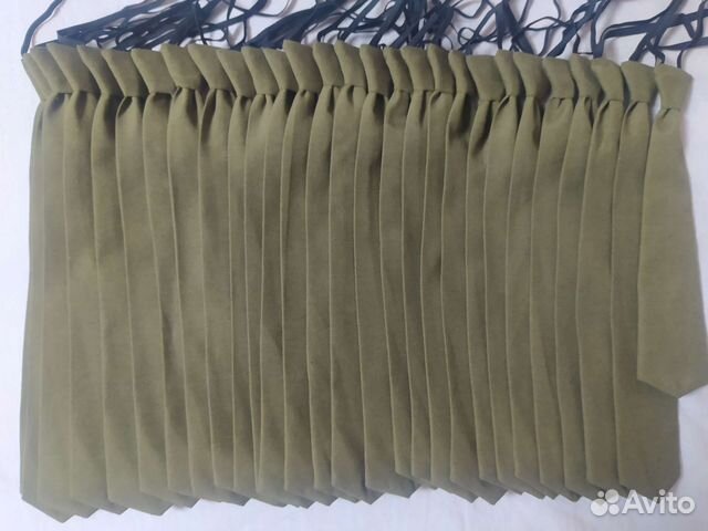 Галстуки военные хаки