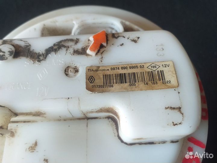 Насос топливный Renault Duster 1.6