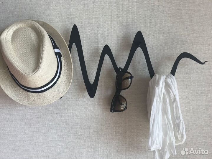 Вешалка настенная из металлаиз металла