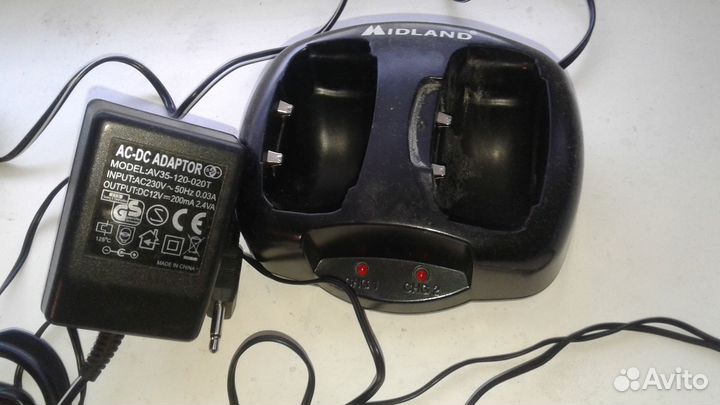 З/у и 2 гарнитуры midland G-225