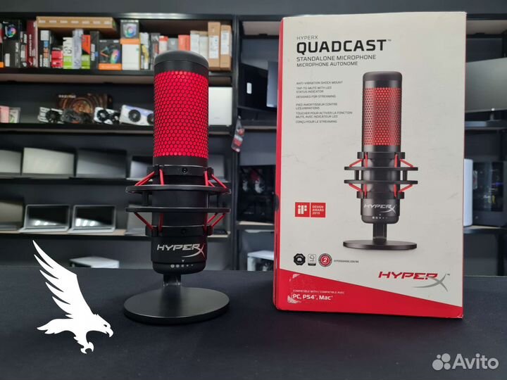 Микрофон HyperX Quadcast