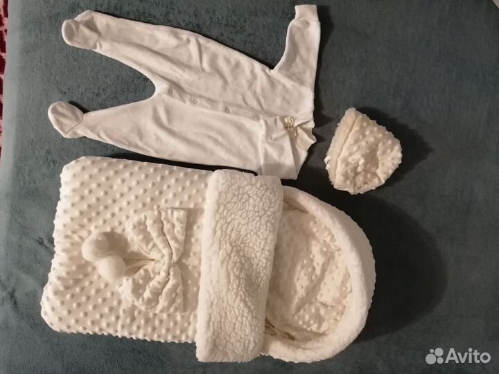 Кокон для новорожденных зимний