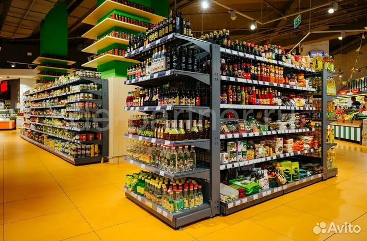 Торговые новые стеллажи для магазина