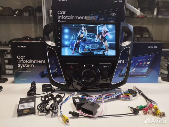 Магнитола 2 din Ford Focus 3 на андроиде