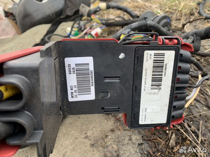 Проводка моторная Peugeot 408 EP6