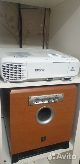 Проэктор epson eb-u05 и yamaha rx v463