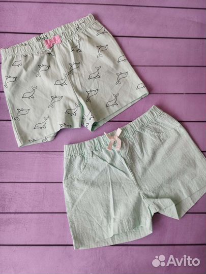 Шорты для девочки 110 116