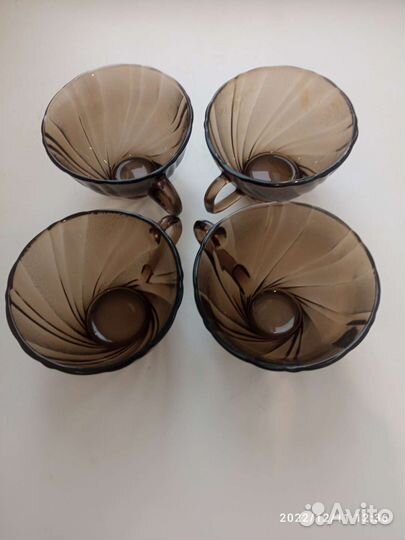 Стеклянные чашки