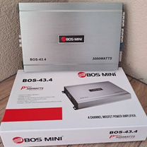 Усилитель 4х канальный Bos mini 3000w