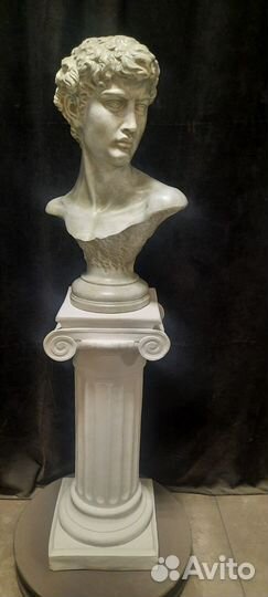 Бюст Давида Большой 0,65м Статуя Светильник Столик