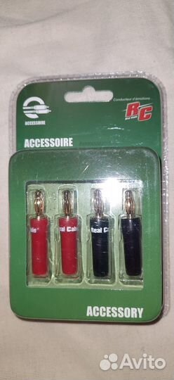 Продаю набор акустических разъемов, тип Банан