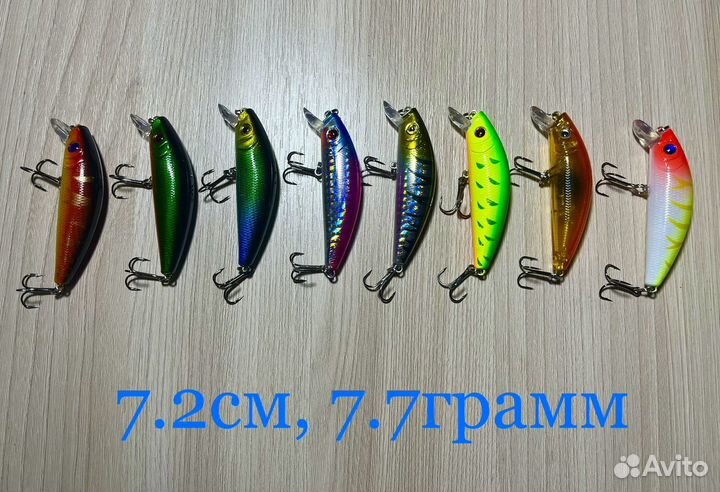 Набор воблеров 56 шт