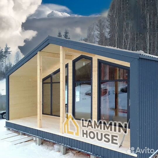 Строительство домов из Sip-панелей «барнхаус»