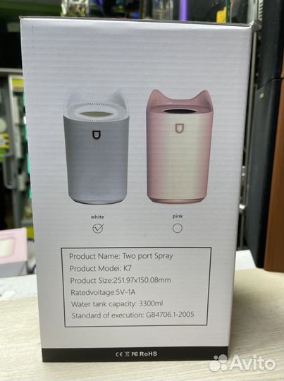 Xiaomi Humidifier K7 Увлажнитель воздуха