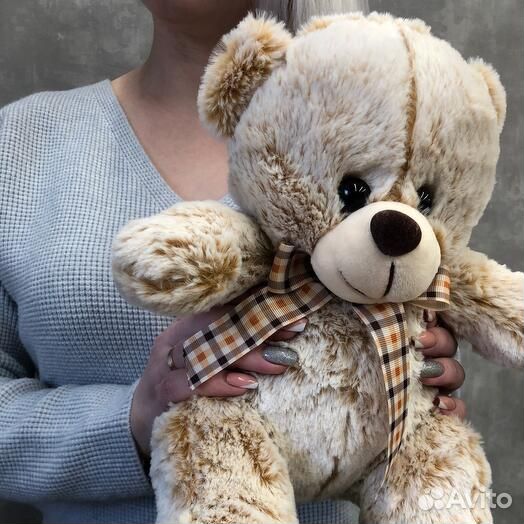 Медведь плюшевый игрушка новый